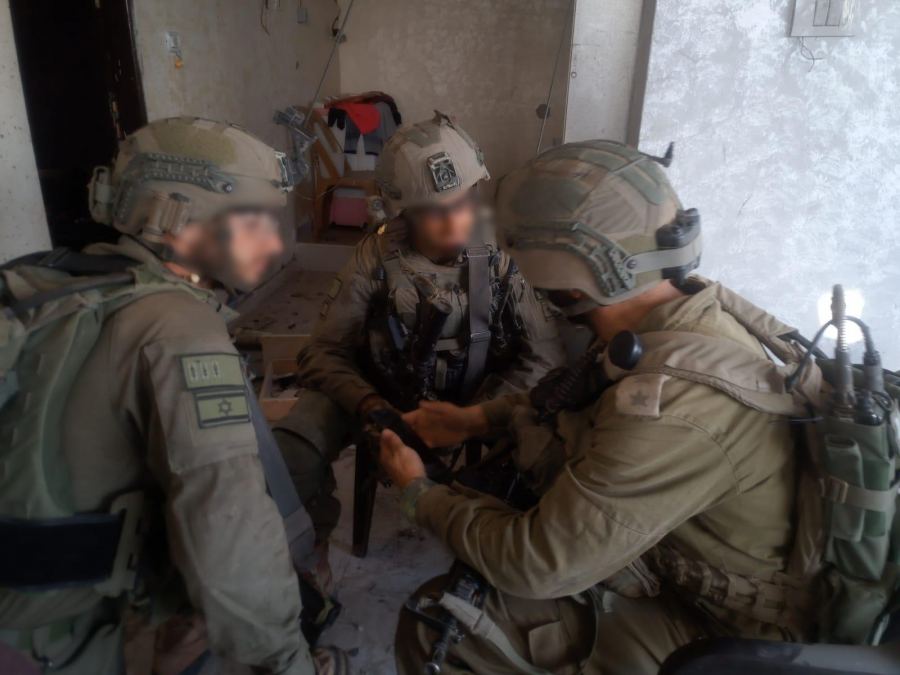 بيان مرفق بصور وفيديو للجيش الاسرائيلي بقطاع غزة